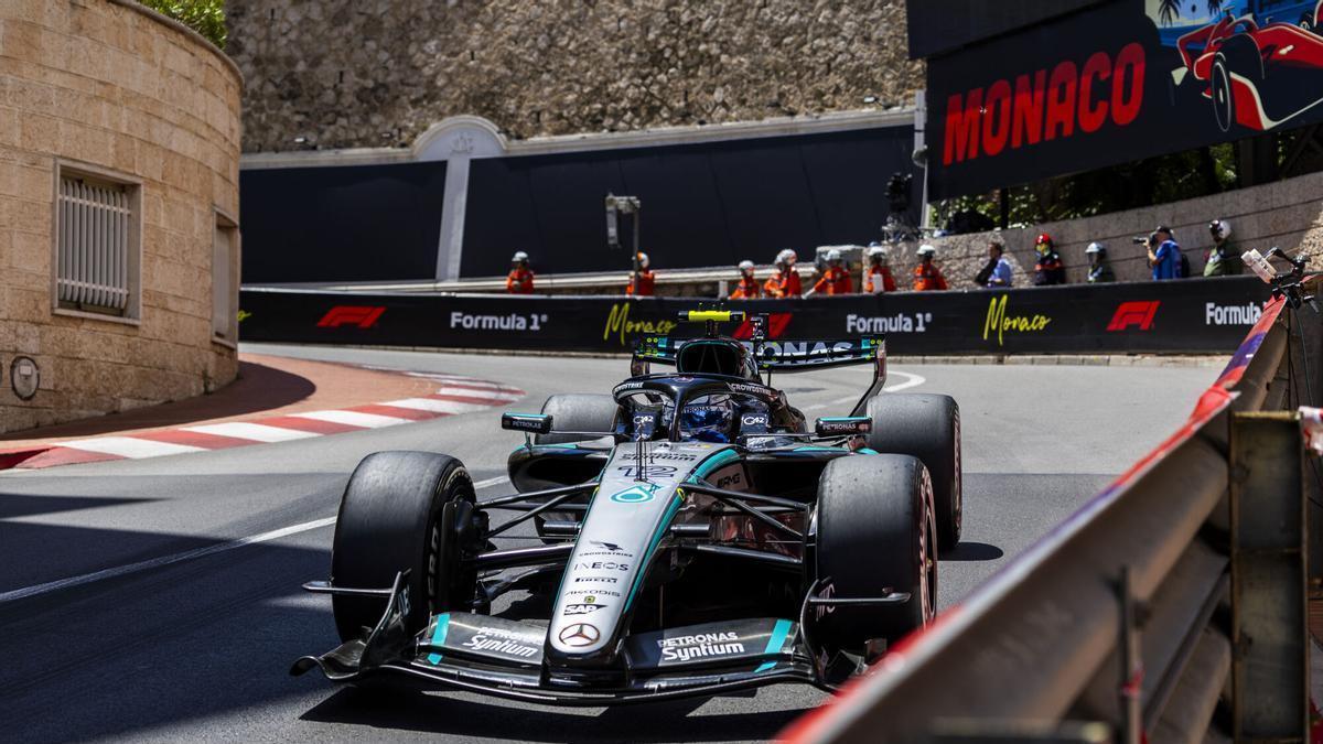 Kimi Antonelli consiguió la pole en Mónaco