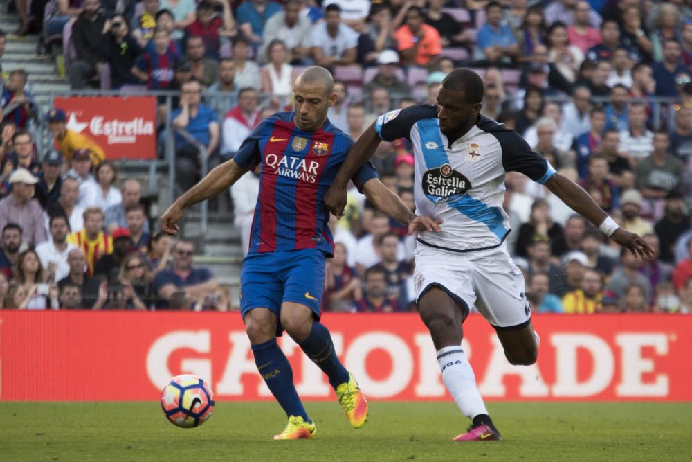 El Deportivo cae goleado ante el Barcelona