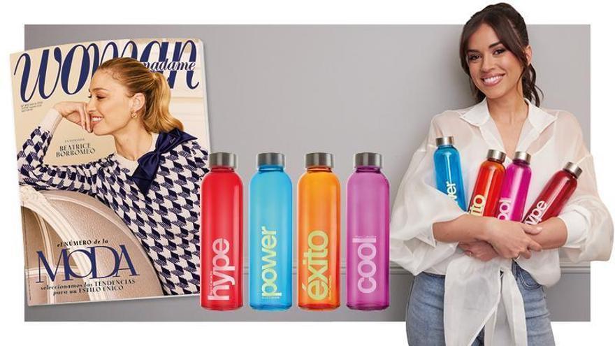 Consigue con WOMAN las botellas diseñadas en exclusiva por Rocío Camacho