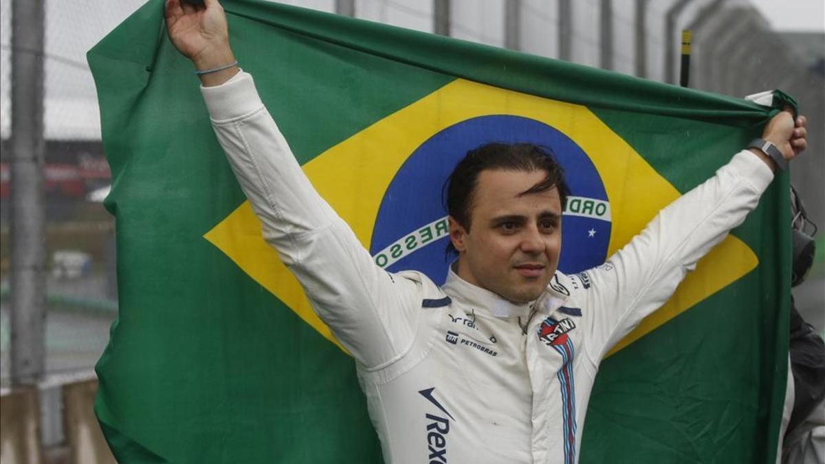 Massa, emocionado en su despedida de Brasil