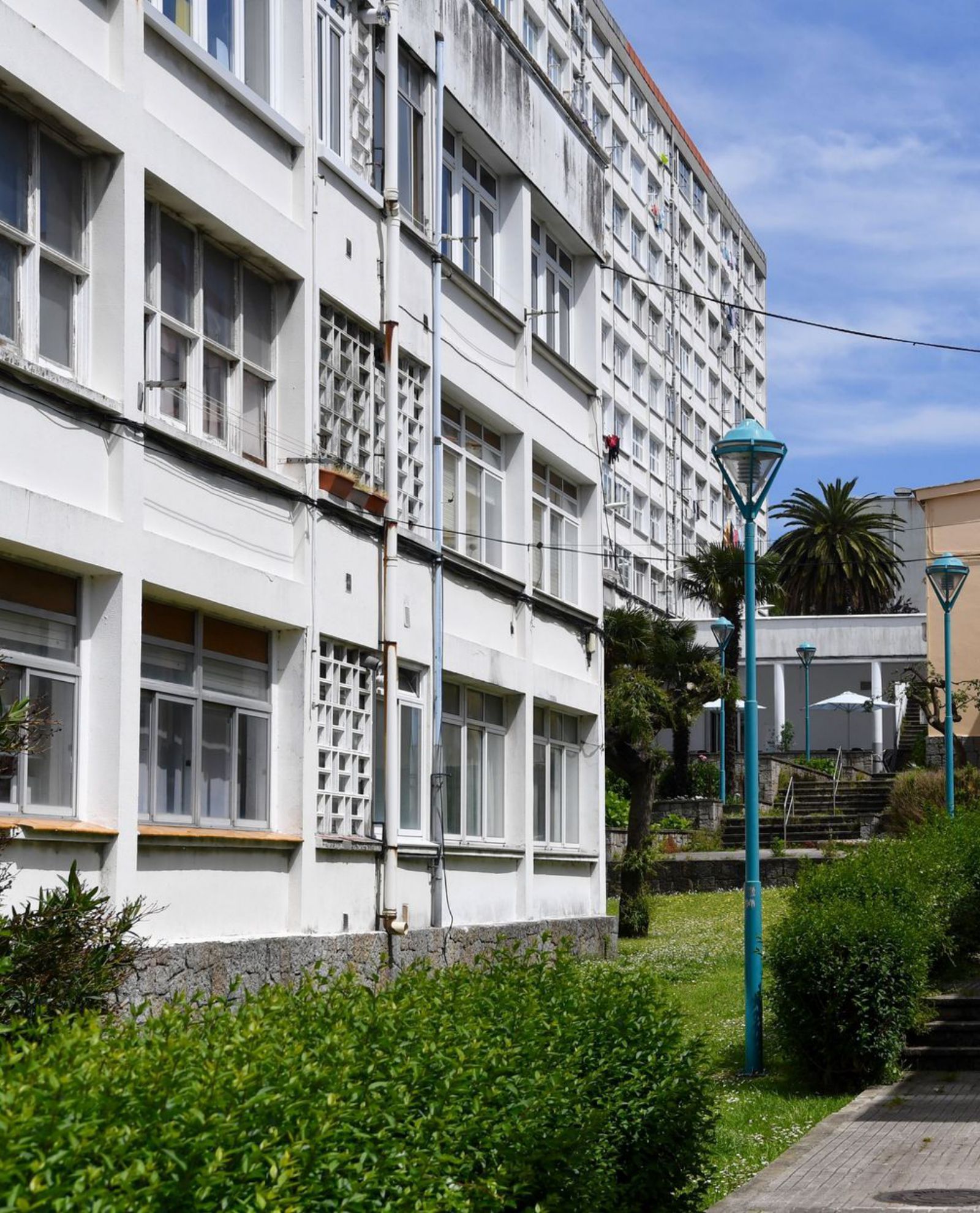 Calle del Barrio de Flores, cuya ordenación urbanística diseñó Molezún.  | // C.P.