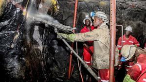 Mina de platino y cromo en Sudáfrica