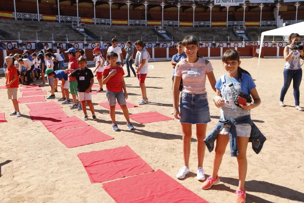 Toros para niños en El Bibio