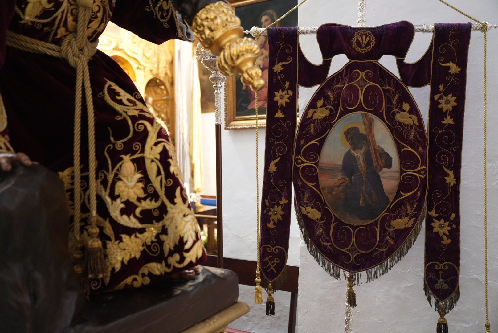 Nuestro Padre Jesús Caído de Aguilar de la Frontera ya está en la Parroquia de San Francisco