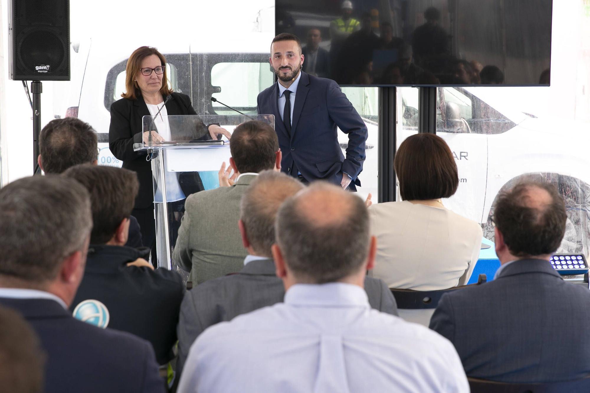 EN IMÁGENES: La visita de la ministra de Ciencia a Avilés