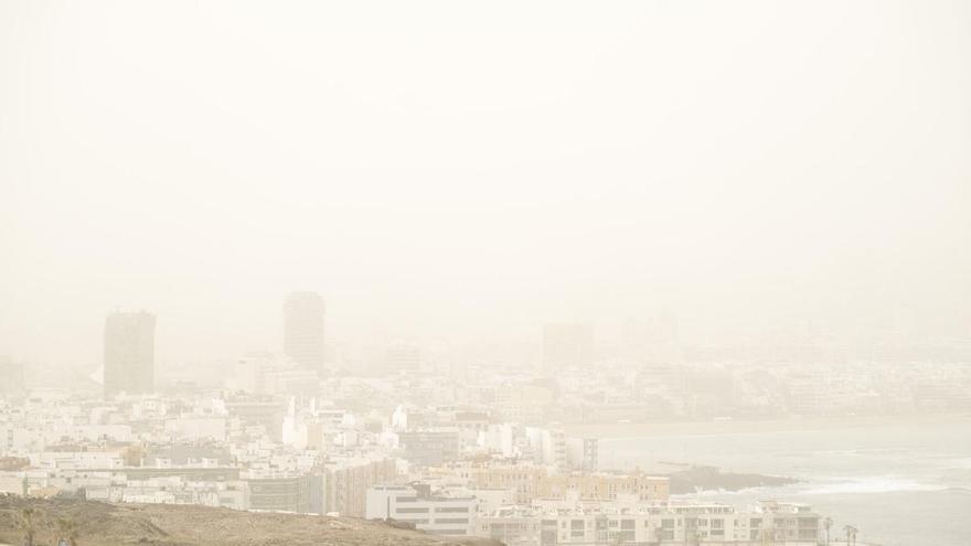 Calima en Gran Canaria (31/03/2026)