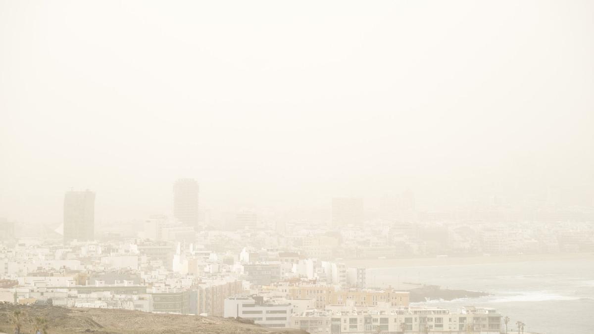 Calima en Gran Canaria (31/03/2026)