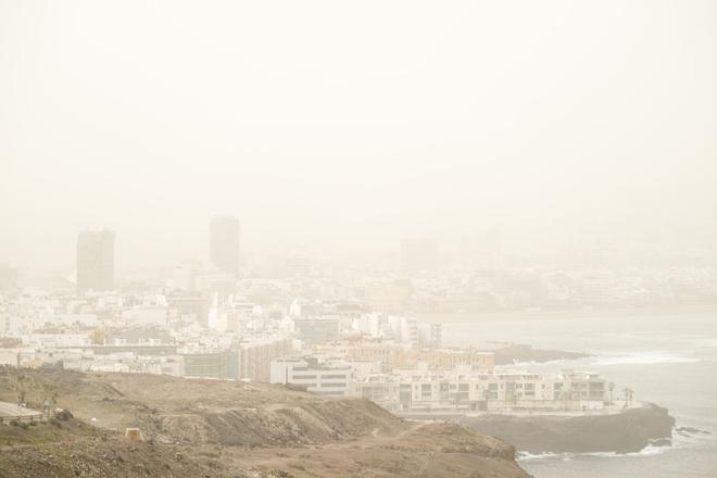 Calima en Gran Canaria (31/03/2026)
