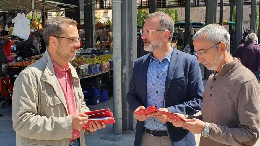 El PSC vol potenciar el petit comerç  amb la renovació del mercat i un centre comercial a l&#039;antiga Sala Edison