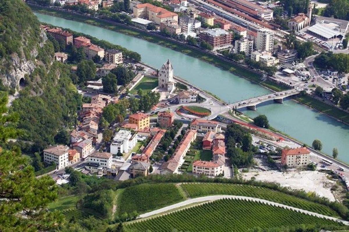 Vista aérea de Trento