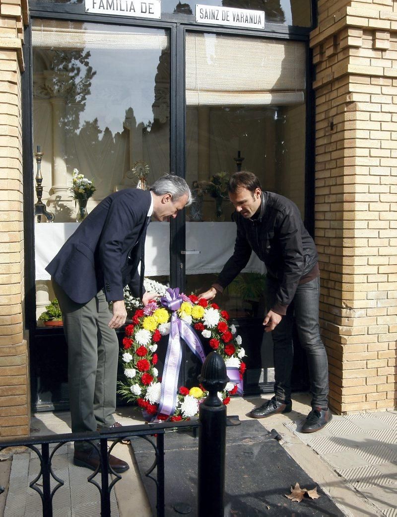 Día de Todos los Santos en el Cementerio de Zaragoza