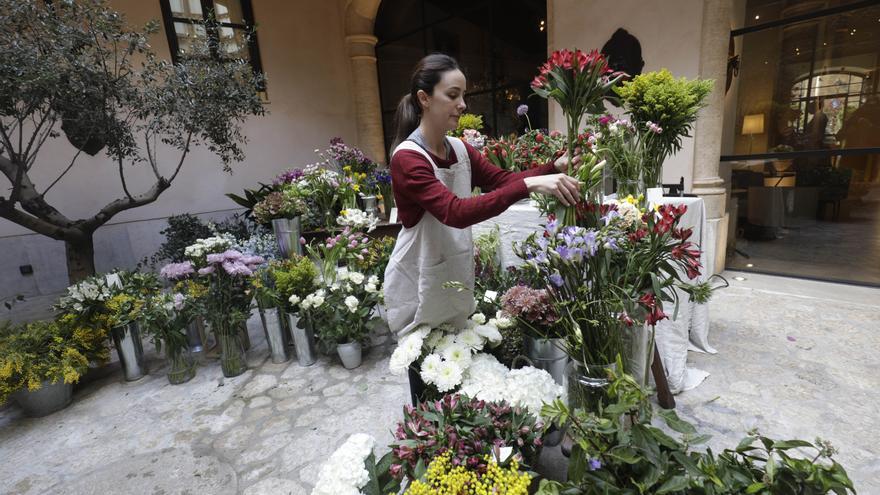 Un colorido Flower Market regresa al Sant Francesc Hotel de Palma