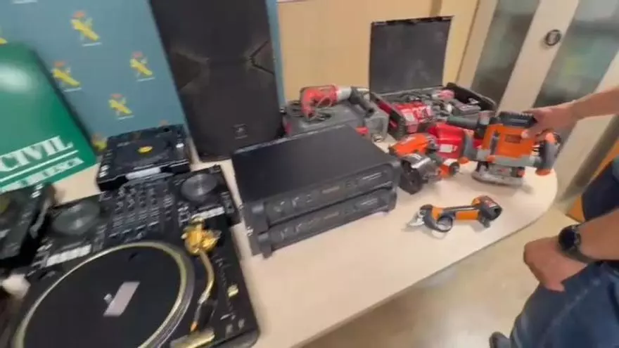 Detenido por cinco robos con fuerza en Huesca y Teruel que sumaron un botín de 60.000 euros
