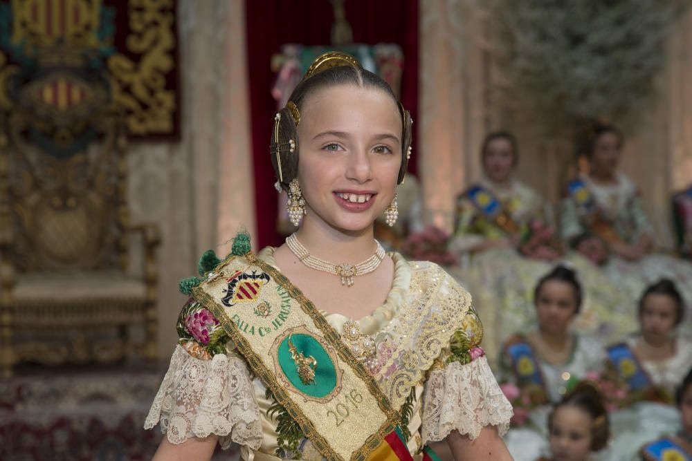 Presentación de las falleras mayores de Convento Jerusalén