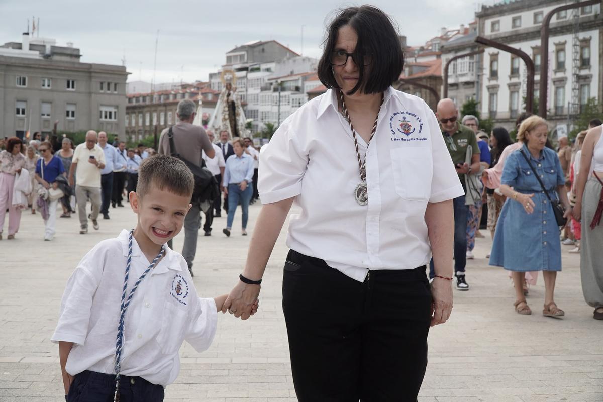 A Coruña honra a la Virgen del Carmen: Imágenes de la procesión