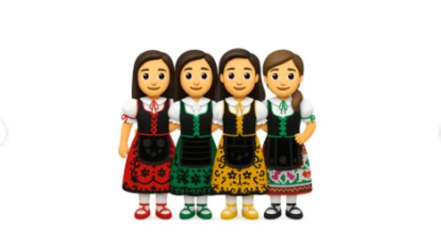 Así son los emojis inspirados en Extremadura: del Jarramplas a la Torta del Casar
