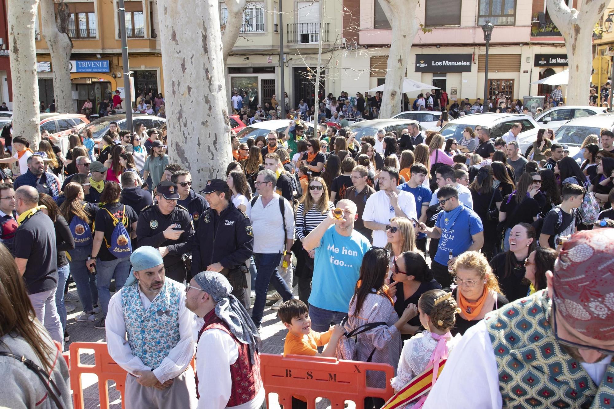Así ha sido la tercera mascletà de las fallas de Xàtiva en 2024