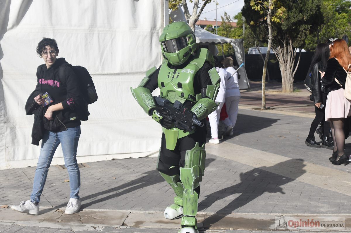 Así está siendo la segunda jornada del salón del manga de Murcia