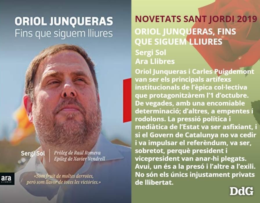 Novetats Editorials Sant Jordi 2019