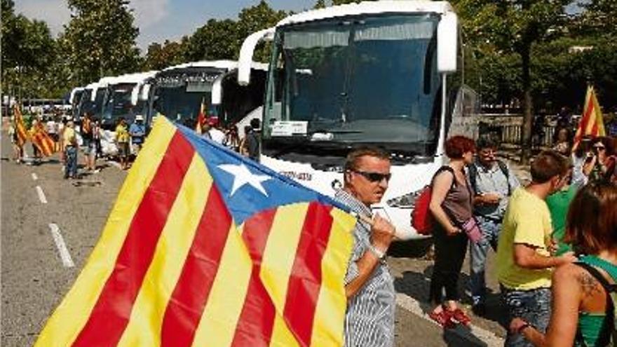 De la mateixa manera que a la Diada del 2012, es tornaran a organitzar autobusos des de Girona.