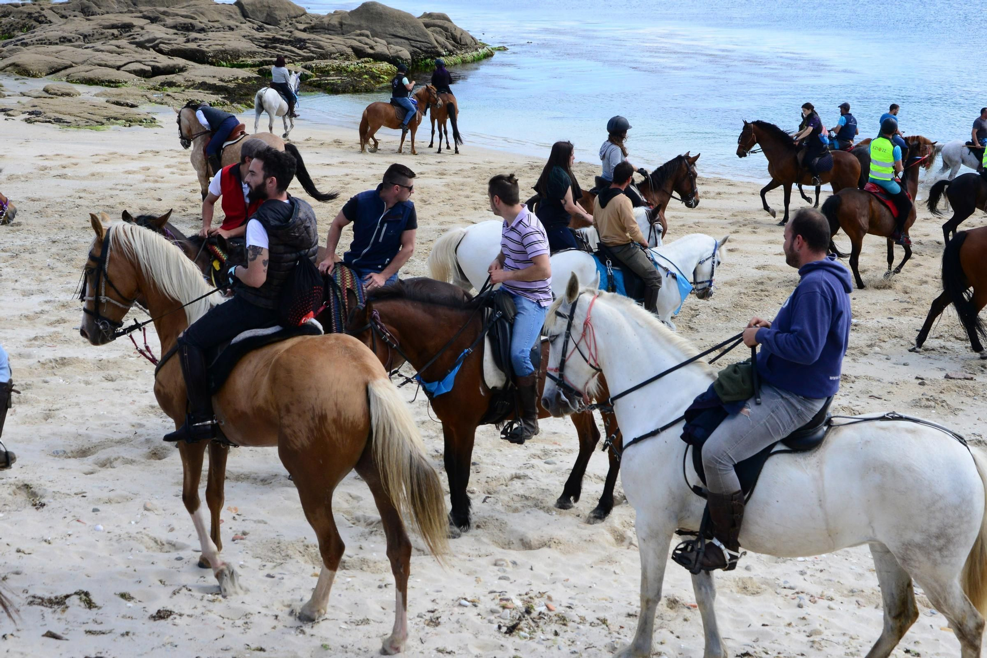 Más de 200 jinetes en la Xuntaza Cabalar de Moaña