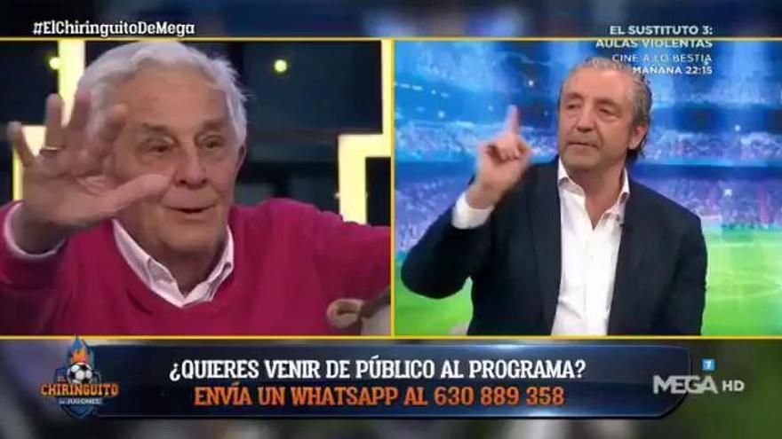 El Chiringuito: Un espectador le canta las cuarenta a Pedrerol