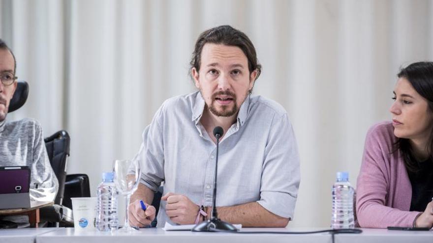 Pablo Iglesias, reelegido candidato a la Presidencia.