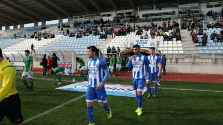 Partido entre La Hoya y el Villanovense