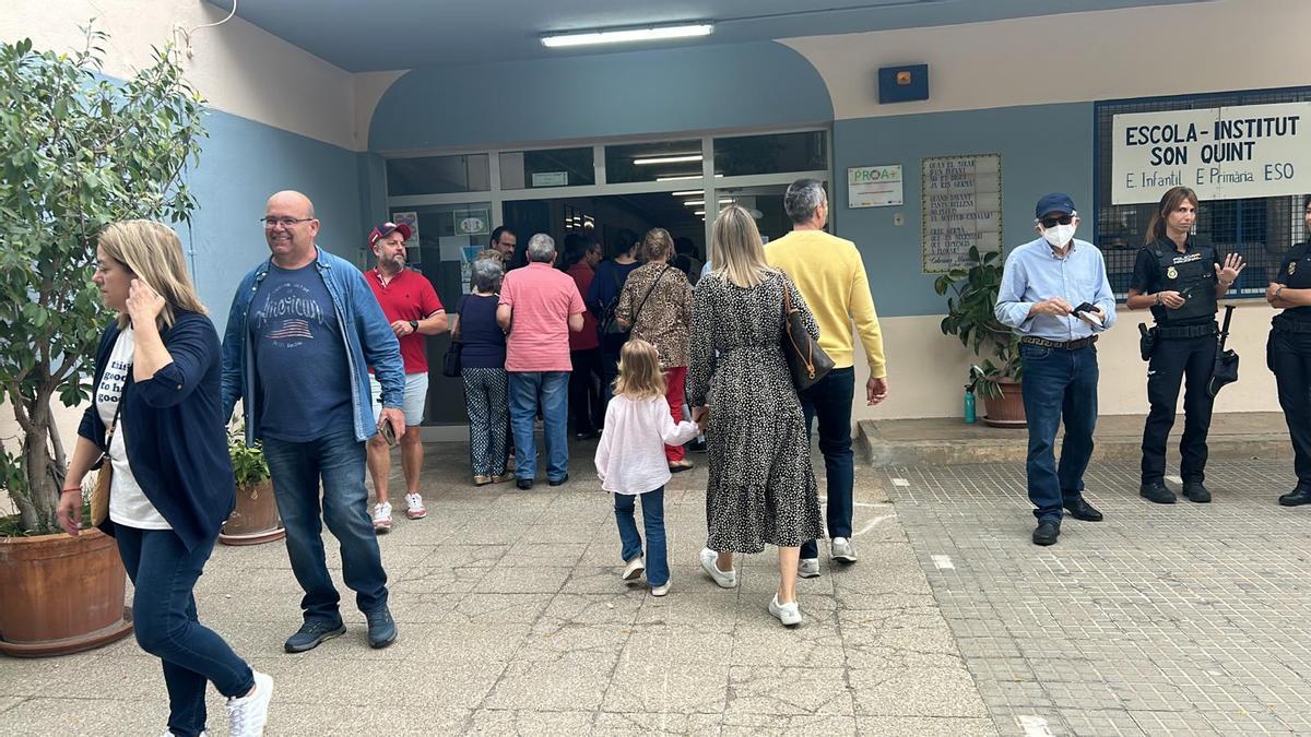 Colegio electoral de Son Quint, en Palma