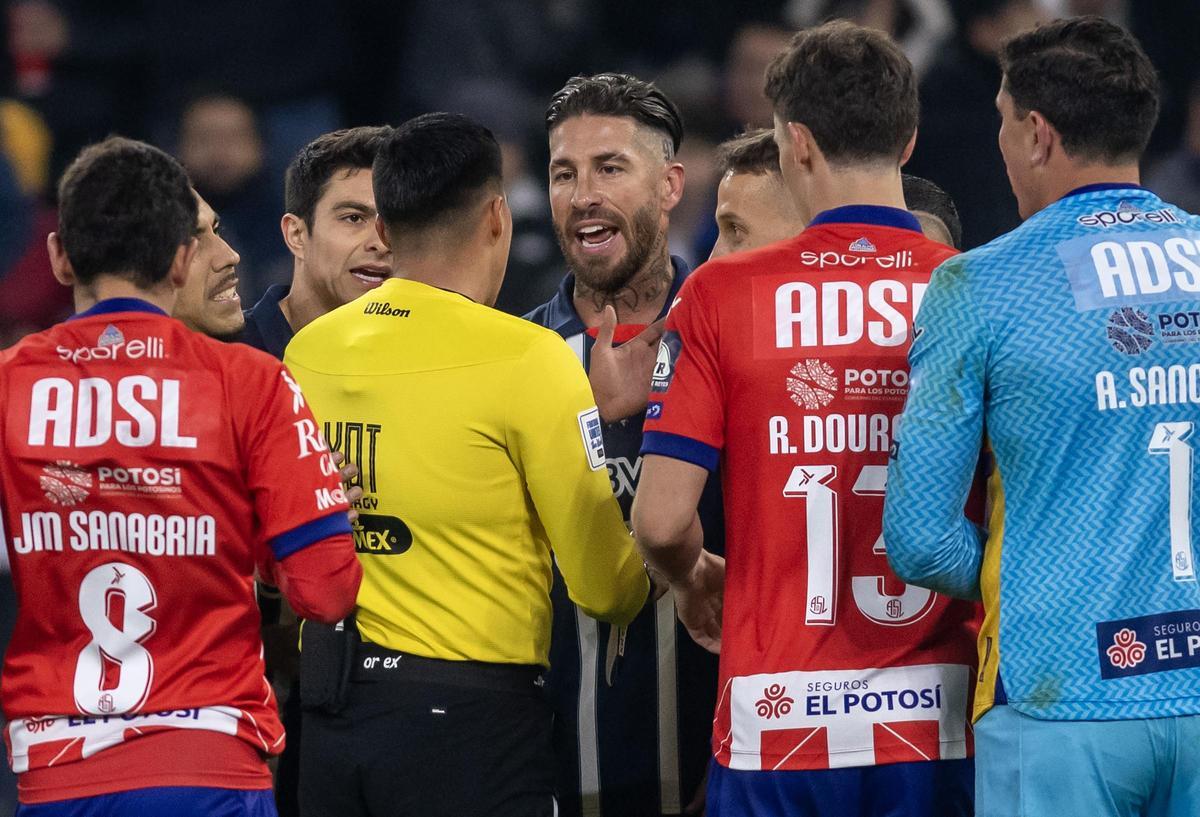 Ramos, en su debut con Monterrey