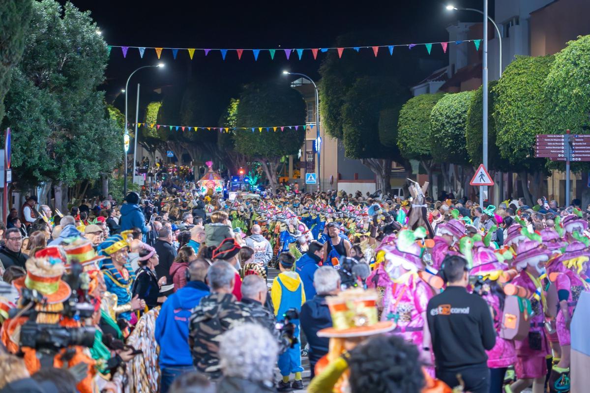 Agüimes da el pistoletazo con el Pasacalle Anunciador