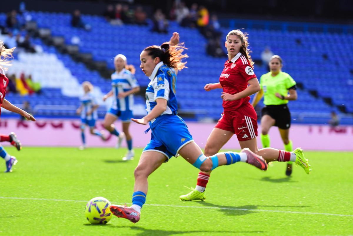 El Dépor Abanca - Sevilla, en imágenes