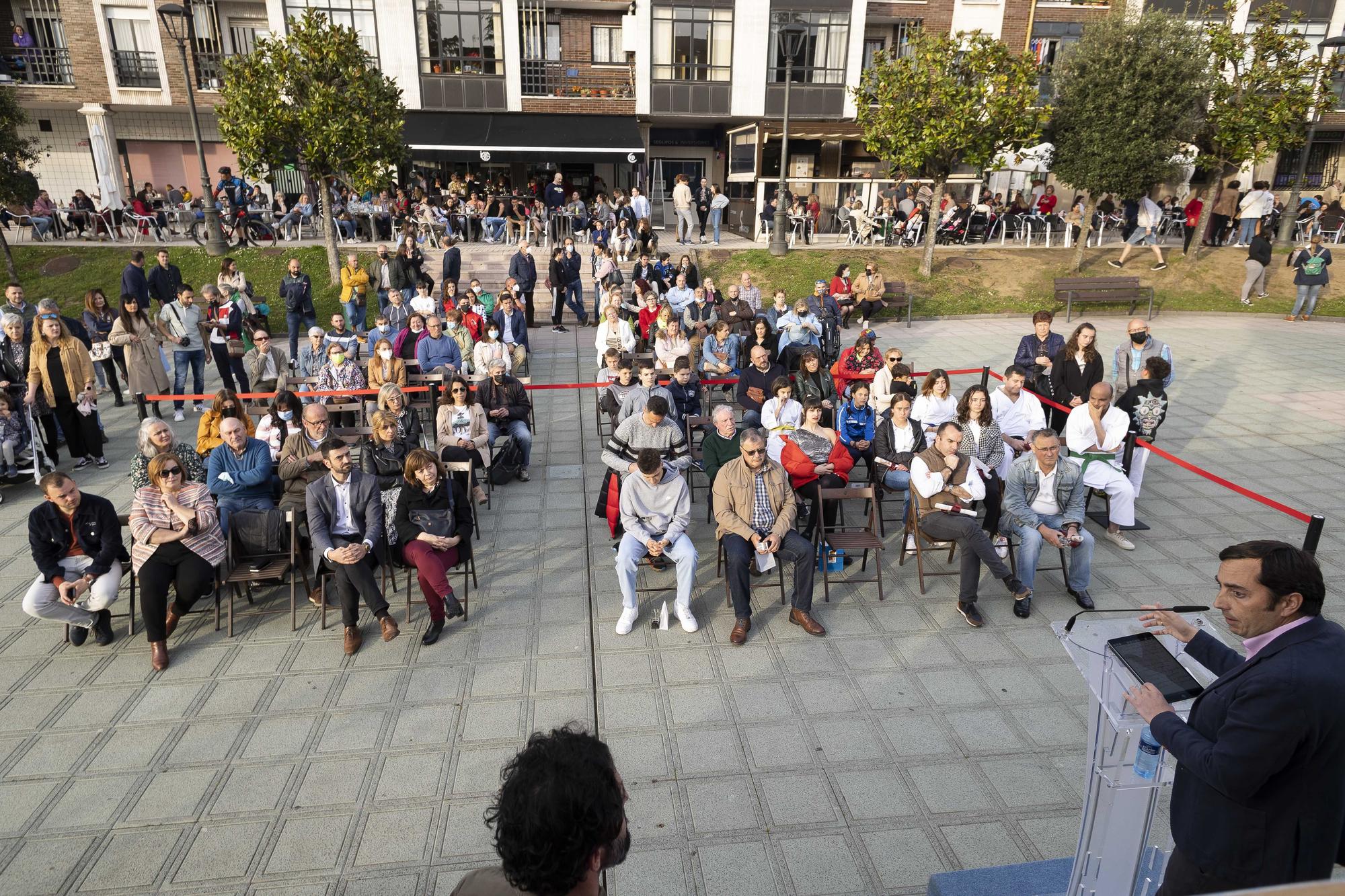 Así fue la gran gala del deporte de Llanera: todas las imágenes de la original cita, celebrada al aire libre