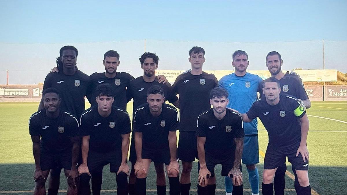 El once titular de la Peña ante el Inter Ibiza