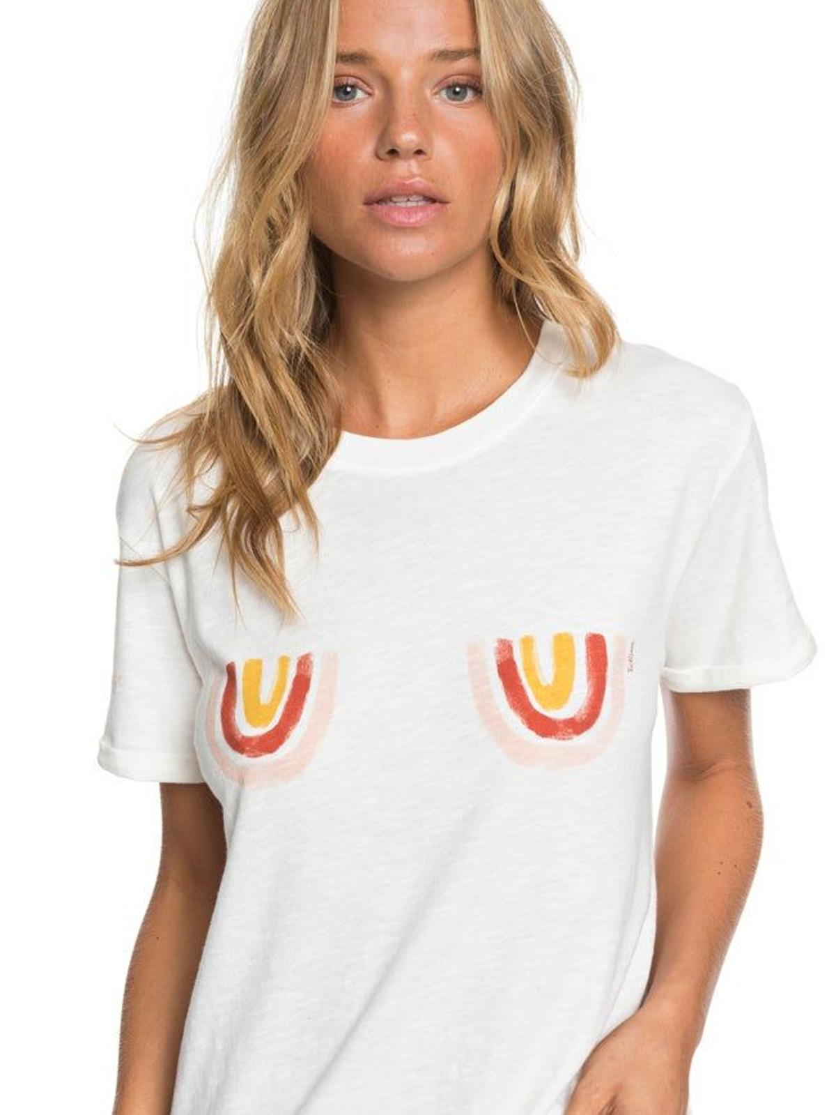 Camiseta x Keep A Breast de Roxy (Precio: 25,99 euros)