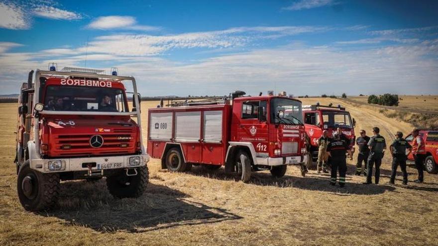 Imagen de archivo de los bomberos de Badajoz.