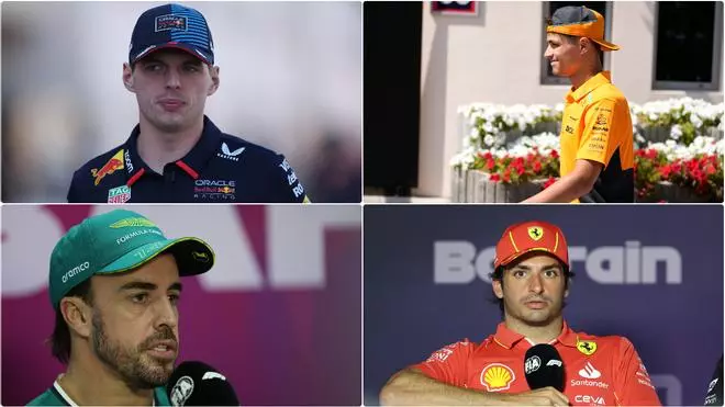 ¿De qué equipos de fútbol son los pilotos de F1?
