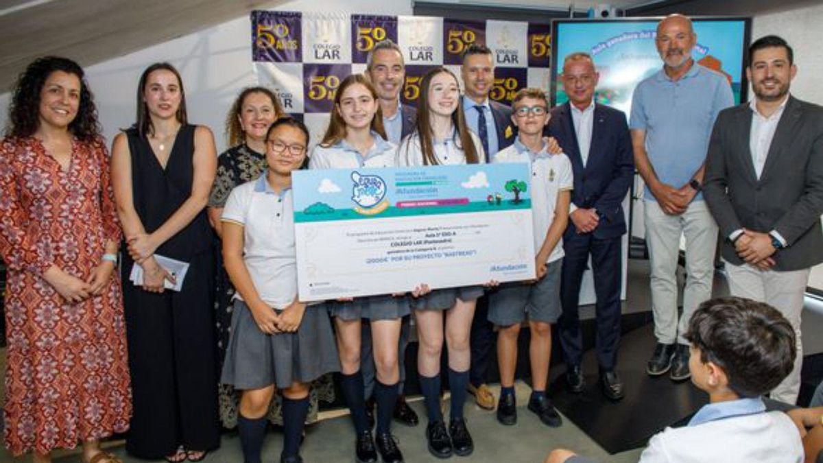 Entrega del premio.