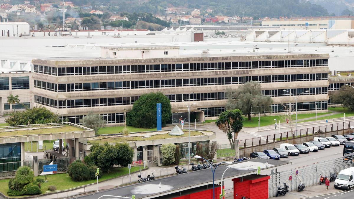Vista general de las instalaciones de Stellantis en Vigo.