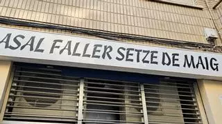 La Falla en la que todo gira alrededor del "setze de maig"