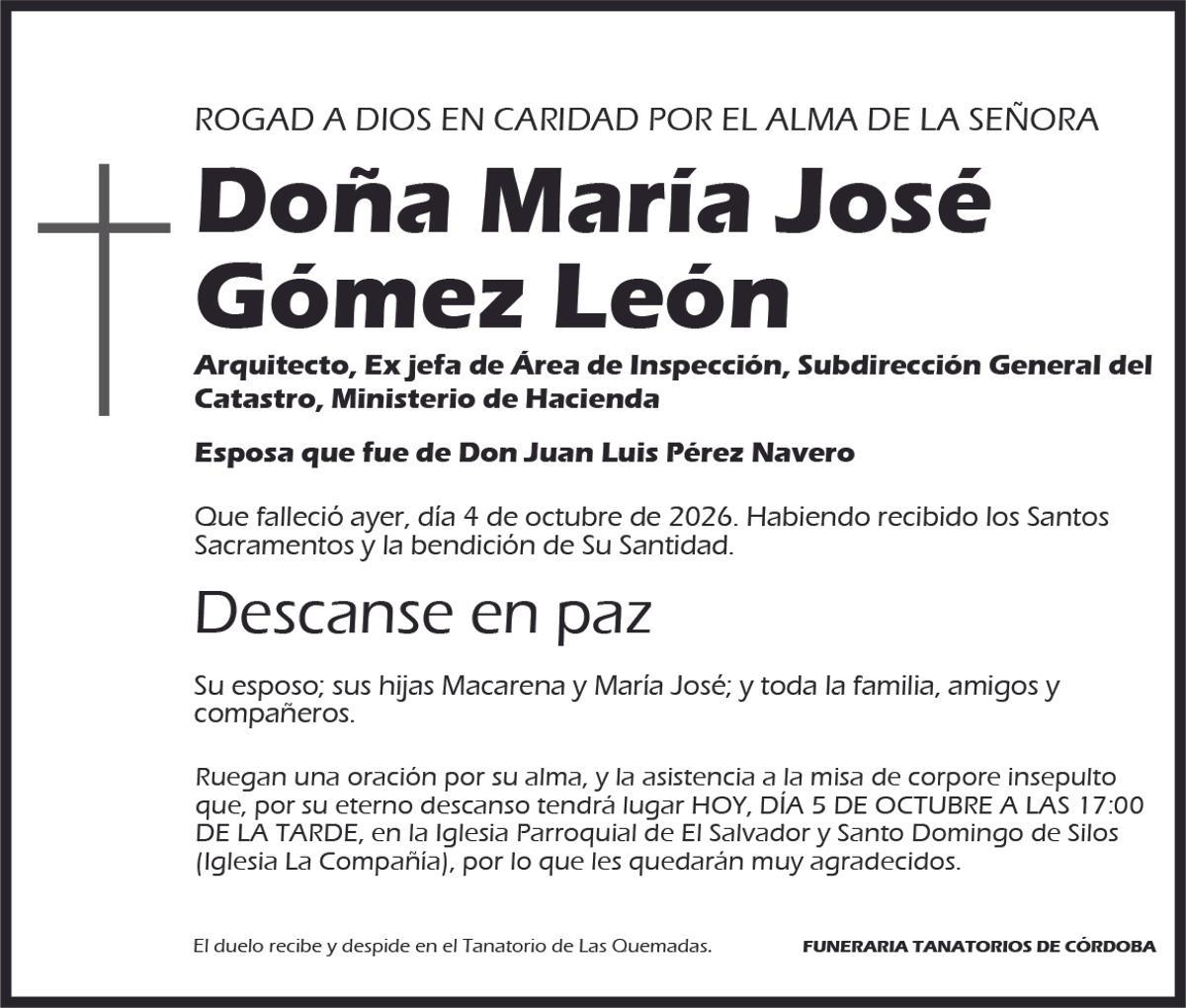 María José Gómez León