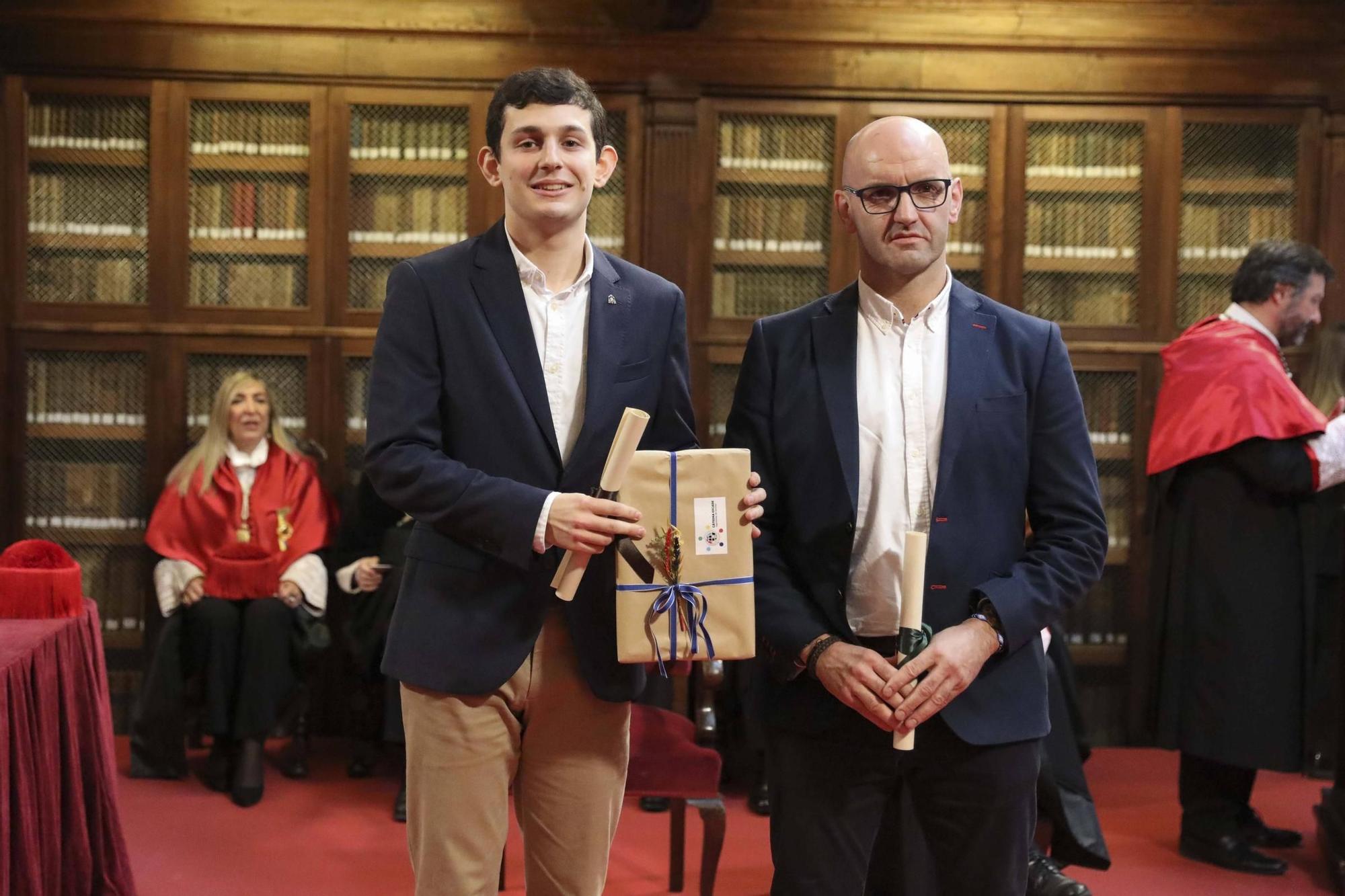 En imágenes: Así fue la entrega de premios a los mejores expedientes de la Universidad de Oviedo 2024