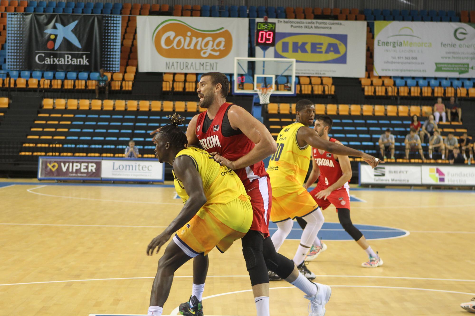 El Bàsquet Girona cau derrotat contra el Gran Canària a Maó (76-71)