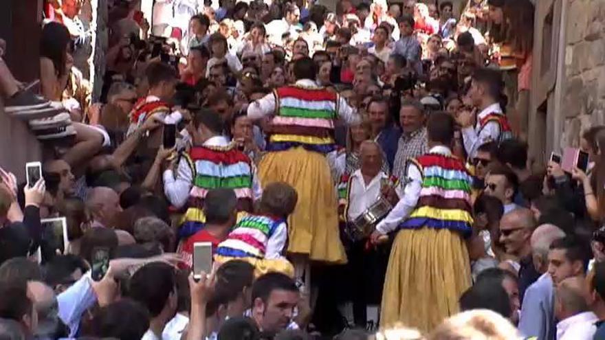 Anguiano se sube a los zancos para celebrar sus fiestas de la Magdalena