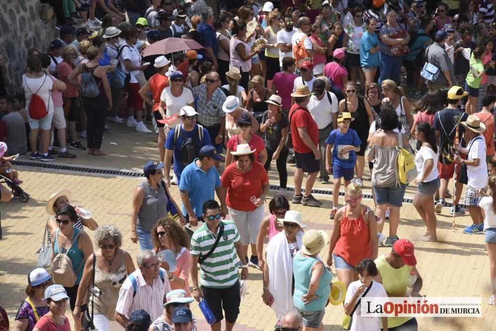 Romería de la Virgen de la Fuensanta: Llegada al S