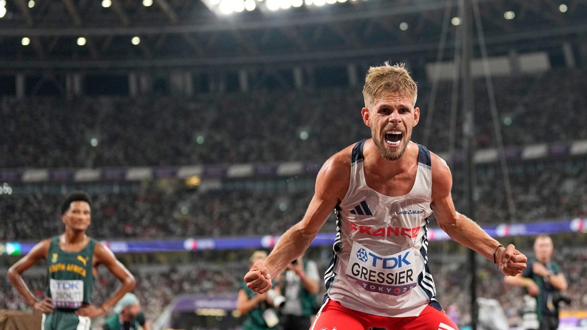 Gressier hizo historia en los Mundiales de Tokio'25