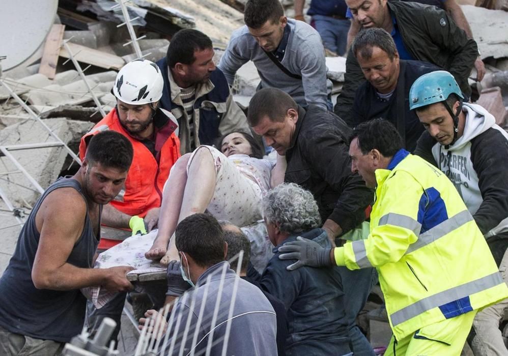 Terremoto en el centro de Italia