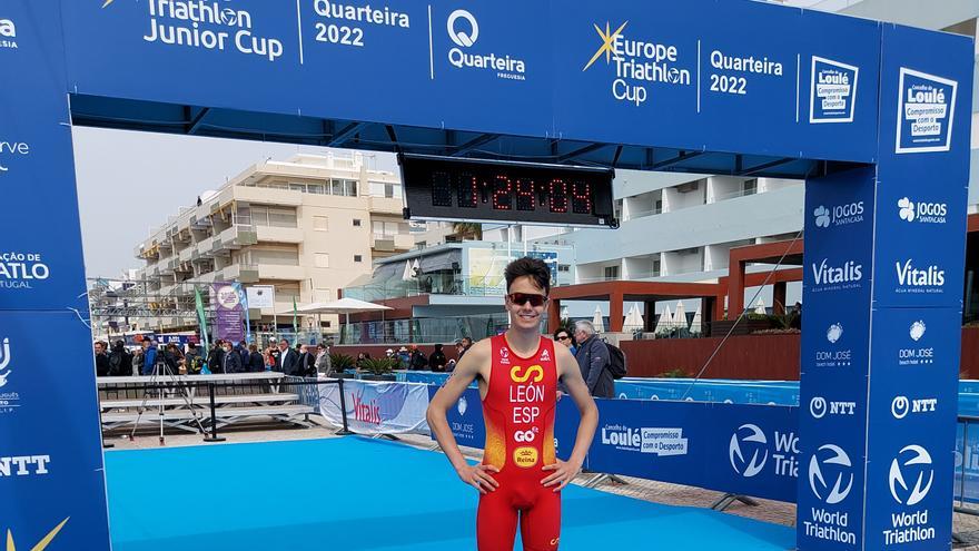 Pablo León disputará su tercera Copa de Europa de triatlón de la temporada en Letonia