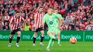 Athletic Club - FC Barcelona: El gol de Dani Olmo
