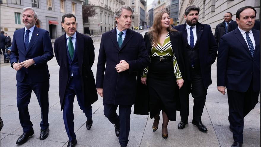 López Miras acusa a Vox de estar más pendiente de atacar al PP que al PSOE